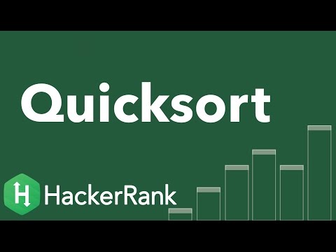 Algorithms: Quicksort