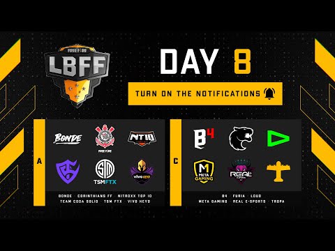 [ENG] LBFF 6 - Day 8 - Group A & C | Free Fire Esports
