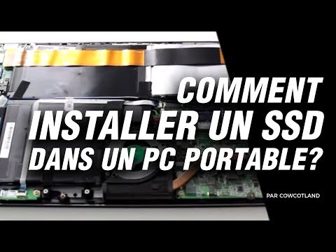 comment monter un ssd dans un portable