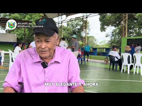 ‘Canas y ganas’ mañanas recreativas para el adulto mayor del municipio de Miraflores, Guaviare.