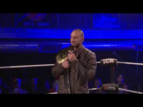 Lionheart sets out his vision for the ICW Title in 2019
