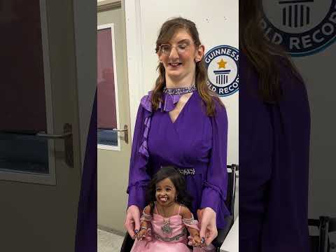 World's tallest AND shortest women #shorts