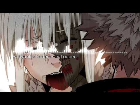 Babydoll x Perfect Girl (audio visualizer) (full version)