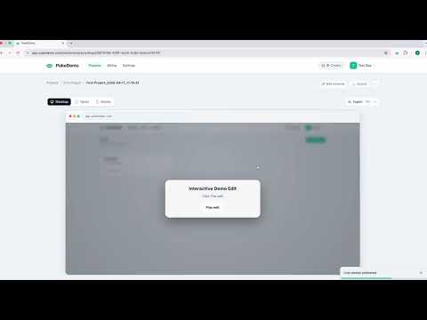PokeDemo video preview