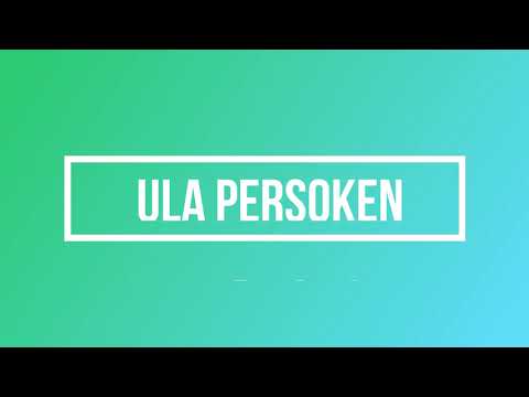 KARAOKE Ula Persoken Tone Cewek