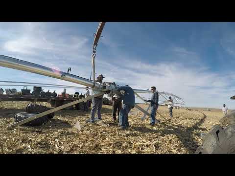 Building a 7 Tower Zimmatic Pivot UNDER 10 HOURS!!