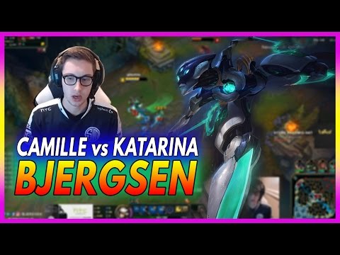 444. Bjergsen Camille vs Katarina Mid - March 26th, 2017 - Patch 7.6 Season 7