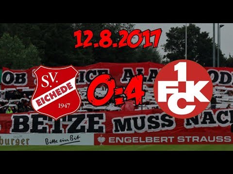 SV Eichede 0:4 1. FC Kaiserslautern - 12.8.2017 - Ab geht´s in die nächste Runde!