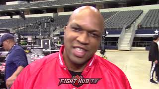 DERRICK JAMES TO MIKEY&#39;S TEAM &quot;I&#39;M GONNA LOOK AT YOU WHEN SPENCE IS ON MIKEY&#39;S A**&quot;