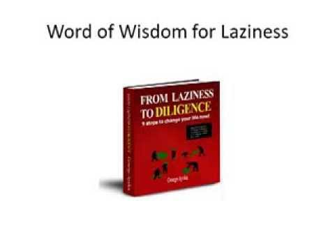 FROM LAZINESS TO DILIGENCE - 9 STEPS TO CHANGE YOUR LIFE NOW!