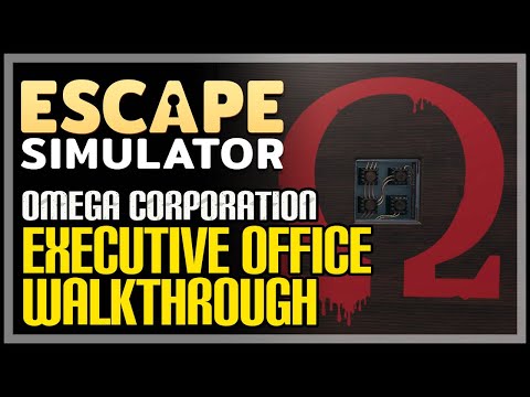 Escape Simulator Omega Corporation Executive Office - All Tokens