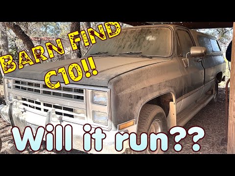 Thumbnail for Barn Find C10! Will it run?? by WiLL