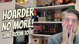 Somewhat Decluttered Game Room Tour 2025