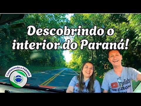 Descobrindo o interior do Paraná, trecho da cidade de FAXINAL até GRANDES RIOS no lindo Vale do Ivaí