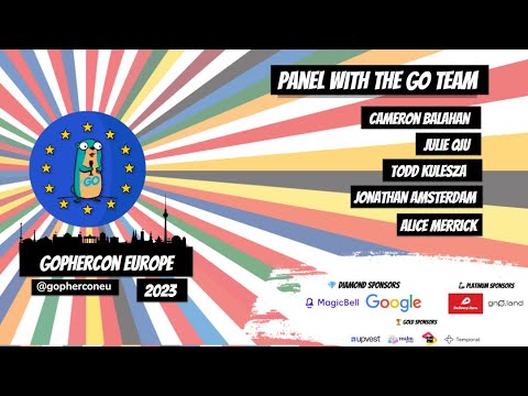 GopherCon Europe 2023: Go Panel