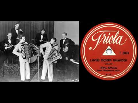 LAIVURI JOOSEPPI JOHANSSON, Jorma Ikävalko ja Lasse Pihlajamaan yhtye levyttivät 11.11.1949