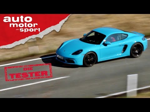 Porsche 718 Cayman: Rakete oder Luftpumpe? - Test/Review | auto motor und sport