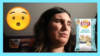 Lays Do Us A Flavor Taste Test - Biscuits And Gravy