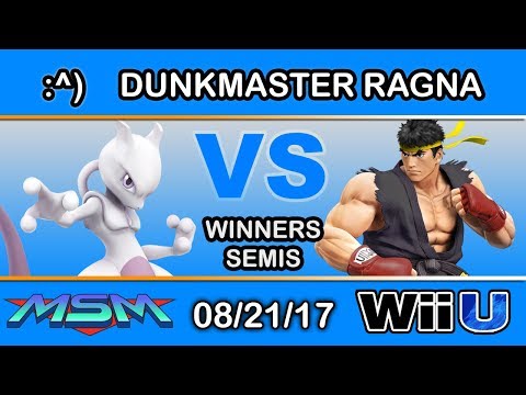 MSM 110 - 4BUN | :^) (Mewtwo) Vs. DA | Dunkmaster Ragna (Ryu) Winners Semis