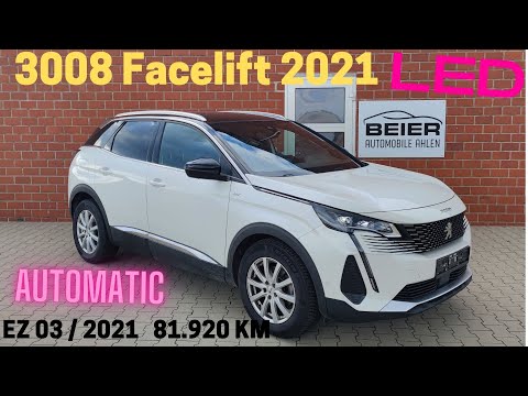 Peugeot 3008 GT Line LED Facelift 2021 8-fach Alu AT