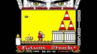 Future Shock by Tynesoft on the Acorn Electron