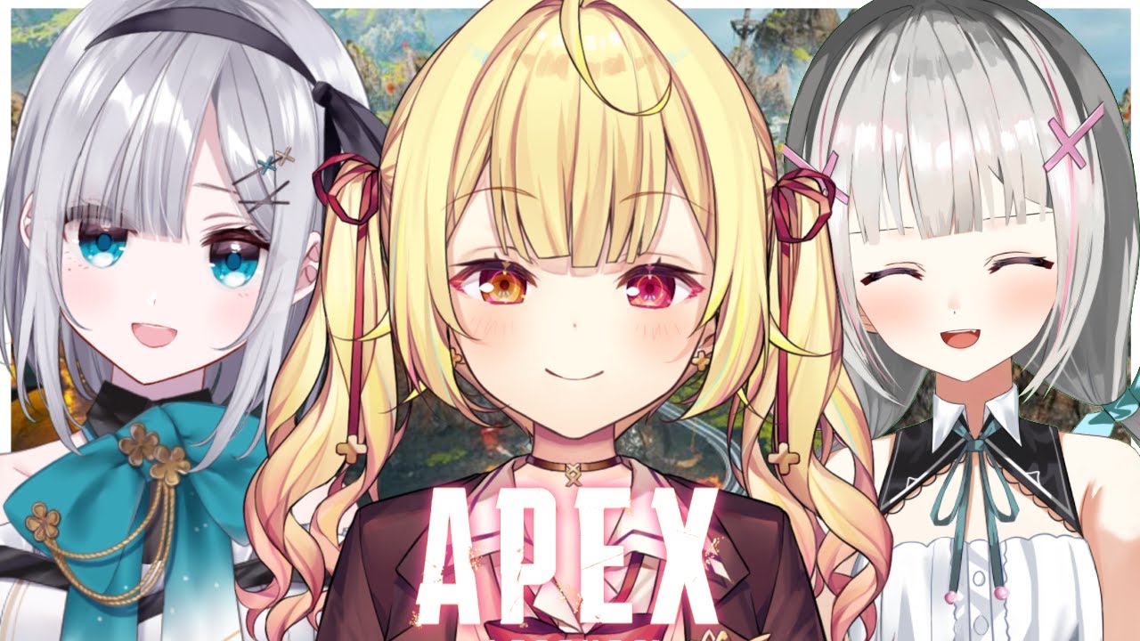 【APEX】初めまして！花芽すみれちゃんと空澄とランク！【星川サラ/にじさんじ】