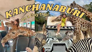 Kanchanaburi 🇹🇭 Day Trip from Bangkok | Giraffe Encounter and Fun Things To Do!