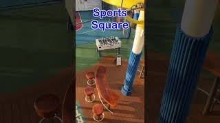 Cruise Ship Shorts - The Outdoor Spaces of Cruise Ship Carnival Sunshine