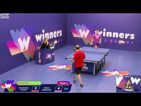 WINners CUP table 2  16.01 Kuzmenko Dmitrii - Liman Aleksandr 16:30