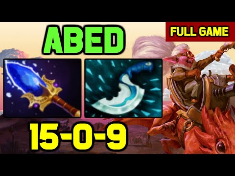 Abed's NEW MID SPAM Hero Snapfire Aghanim's Scepter RUSH BUILD