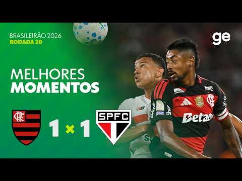 Gols e melhores lances de Flamengo x São Paulo