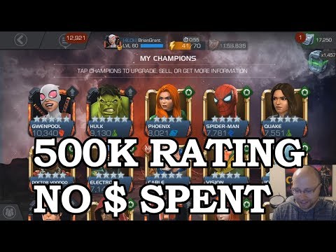 22 Month Progression - FREE 2 PLAY | Marvel Contest of Champions