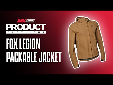 The most versatile jacket, the Fox Legion Packable Jacket | MXstore Australia