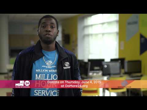 On Thursday, June 4 we are Doing More at DoMore24.org