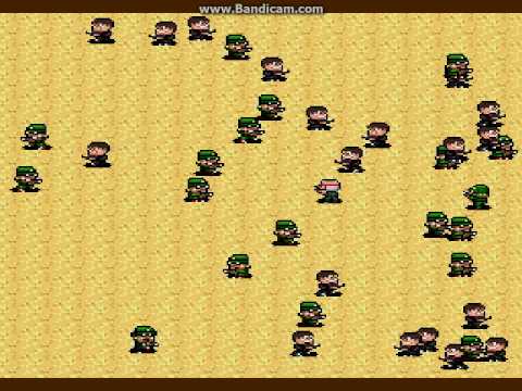 Sega Megadrive - WIP Sprite 16x16 - 60+ Sprites - 256x224