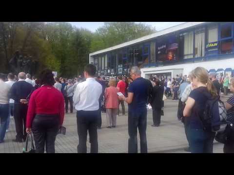 V Humennom sa konal ďalší protest: VIDEO z miesta zhromaždenia