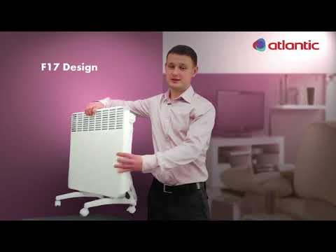 Відеоогляд електричного конвектора Atlantic CMG BL-Meca/M (F17 Design)