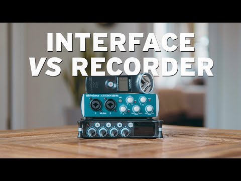 Audio Interface Vs Field Recorder - Which Is Best?