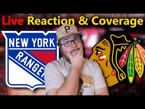 LIVE: Rangers vs Blackhawks | Full Game Reactions & Play-by-Play