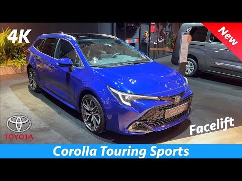 Toyota Corolla Touring Sports (Facelift) 2023 - FIRST look in 4K (Exterior - Interior) Visual Review
