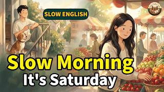 My English Saturday Morning — Slow and Relaxed Weekend Routine ｜ English Conversation Practice