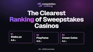 Sweepstakes Ranking: The Clearest Ranking of Sweepstakes Casinos (2026 Overview)