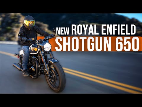 Royal Enfield Shotgun 650 review - new A2 cruiser tested in Los Angeles