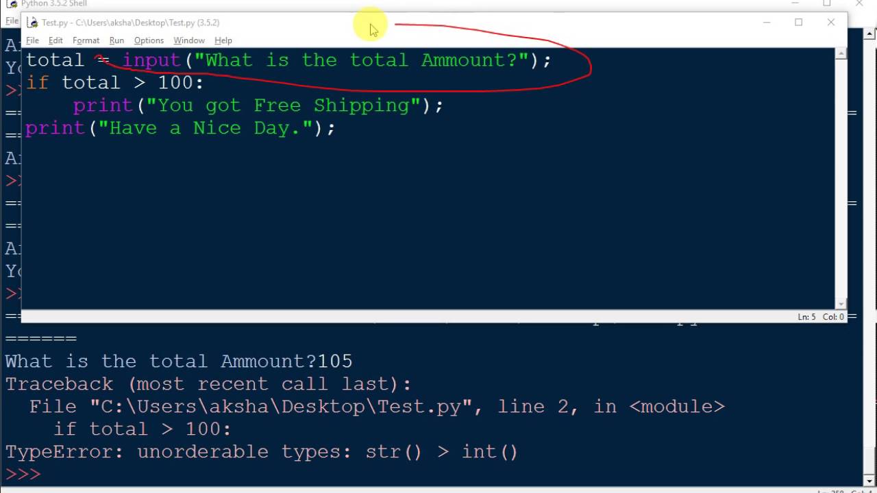 Python Tutorials 6 - Making Decision in Python
