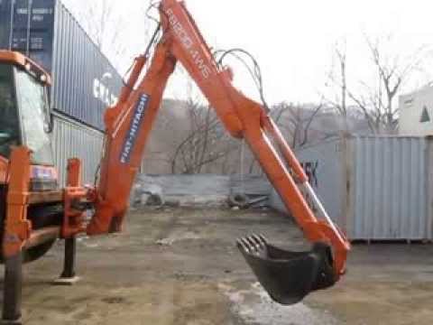 Превью видео о Погрузчик Hitachi FB200 2005 года во Владивостоке.