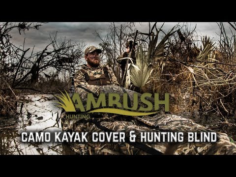 Ambush Kayak Camo Cover and Hunting Blind - Full Length