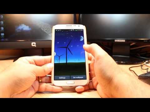 Live wallpaper setup to Android 4 3, 4 4