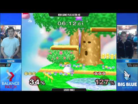 NGPU 40 SSBM - dudutsai (Jigglypuff) vs. rime (Peach) - Melee LF