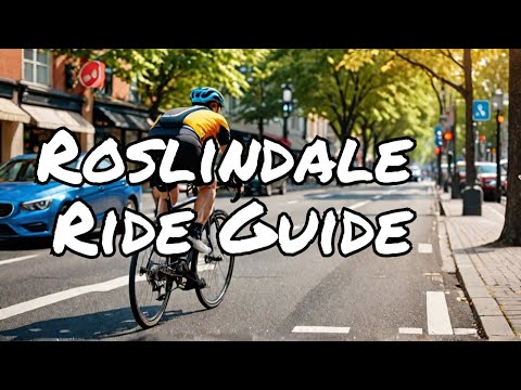 Boston 4K Bike Lane Tour MA Roslindale Square - Rozzie South St Washington Corinth How To Ride Find