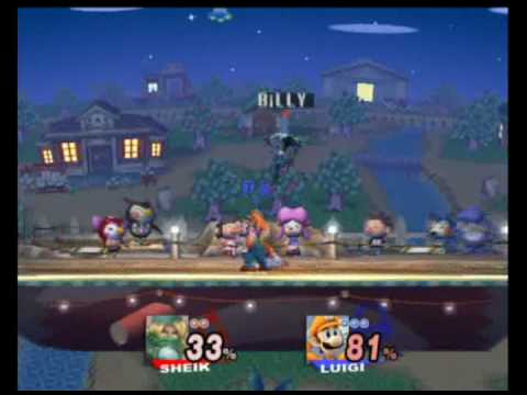 Billy (Sheik) vs. BigLou (Luigi)
